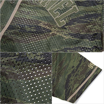 Ghostlion Camo Baseball Mesh Shirt