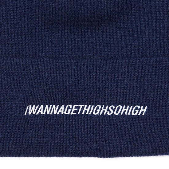 College Logo Knit Cap