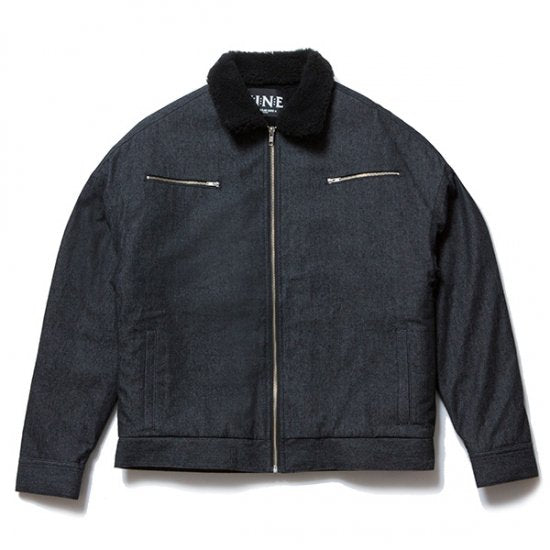 Denim Boa Jacket