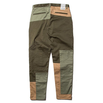 Ankle Length Patch Work Chino