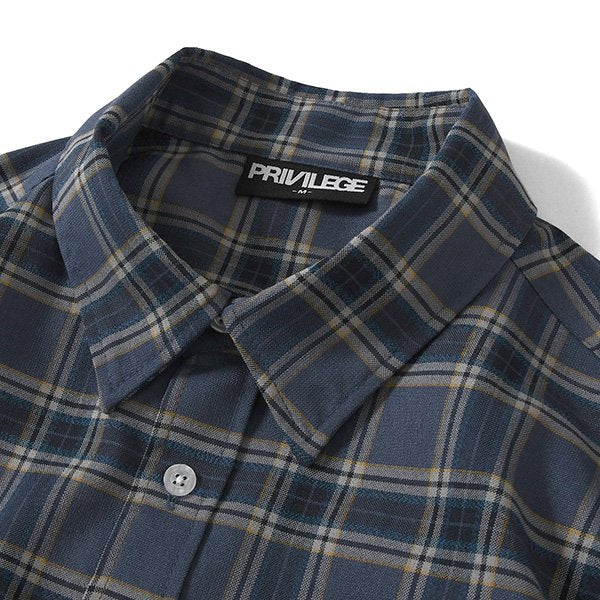 Boxy Plaid S/S Shirt