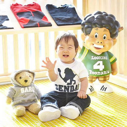 BLACK STORE Limited Bat Saru Sendai Kids Tee