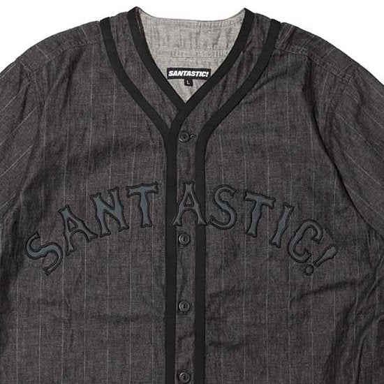 BLACK STORE Limited Denim Baseball Shirt