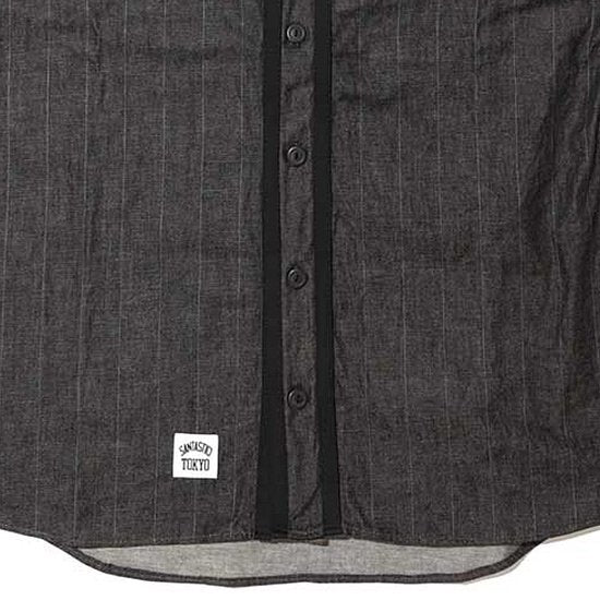 BLACK STORE Limited Denim Baseball Shirt