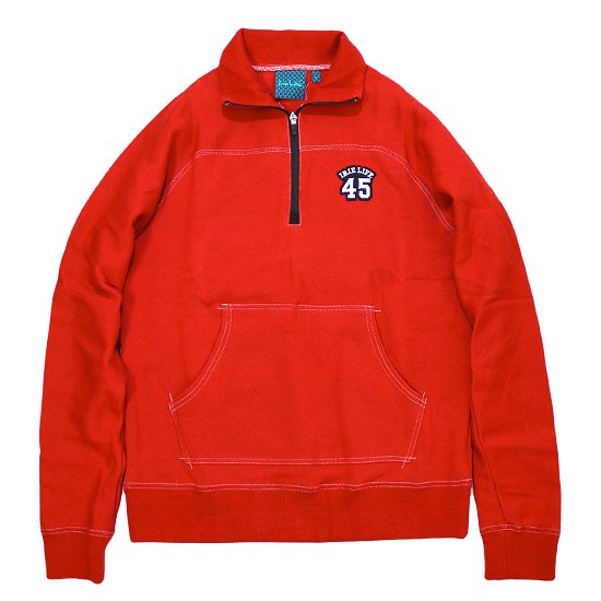 45 RPM Half Zip Sweat