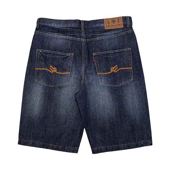 Flowing M Denim Shorts