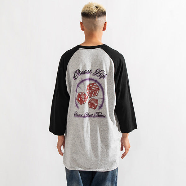 Choose Life Raglan Sleeve T-shirt