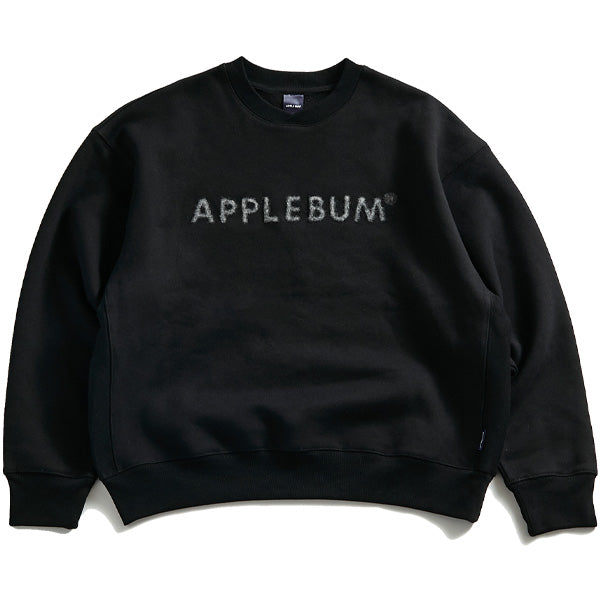 Logo Needle Punch Crew Sweat