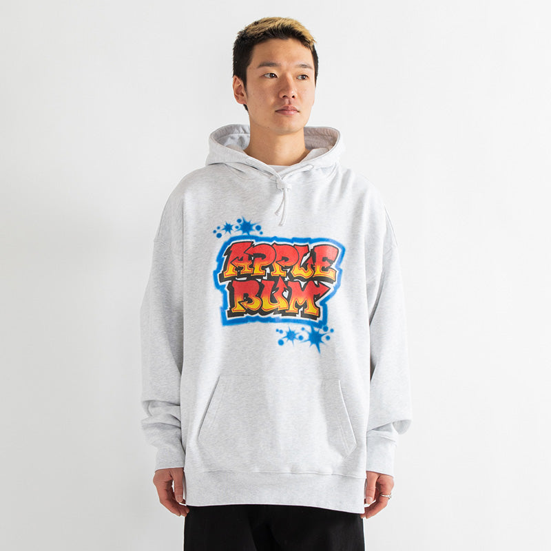 Graffiti Logo Sweat Parka