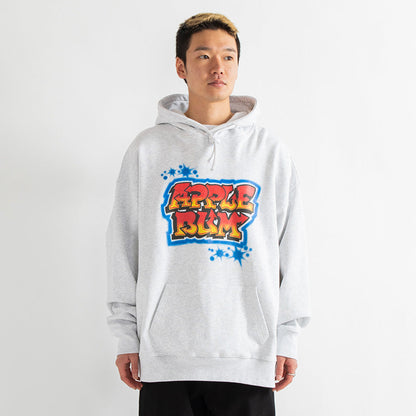 Graffiti Logo Sweat Parka