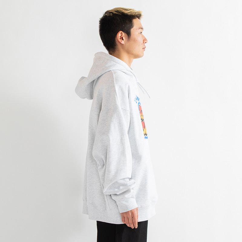 Graffiti Logo Sweat Parka