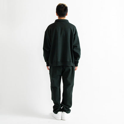 Center Pleats Sweat Pants