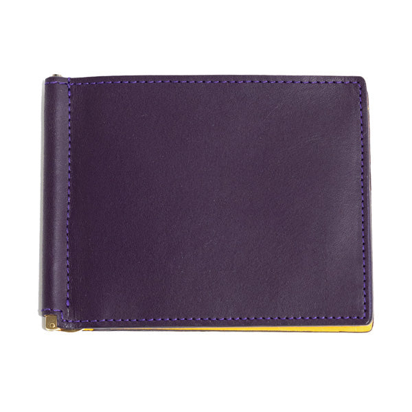 Leather Money Clip Wallet