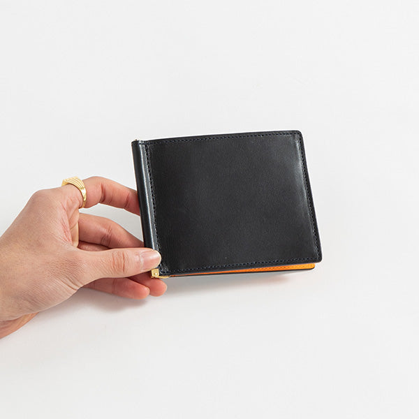 Leather Money Clip Wallet