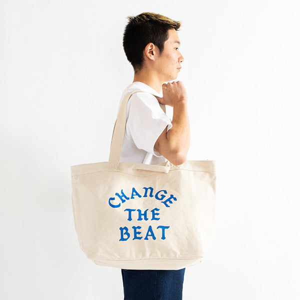 Change The Beat Canvas Totebag