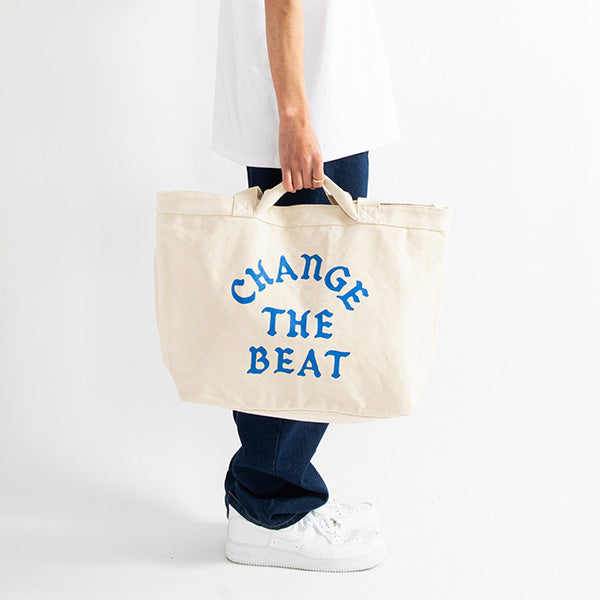 Change The Beat Canvas Totebag