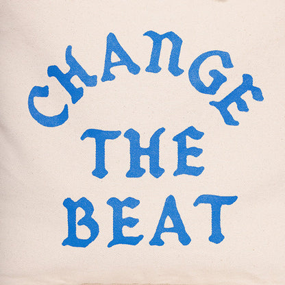 Change The Beat Canvas Totebag