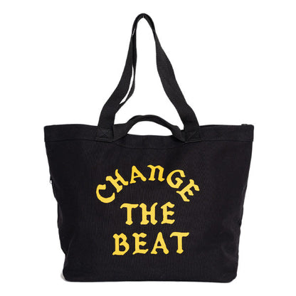 Change The Beat Canvas Totebag