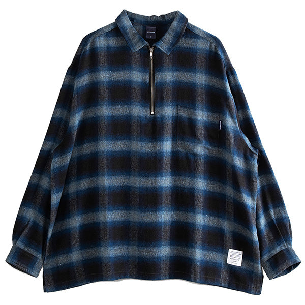 L/S Half Zip Nel Shirt