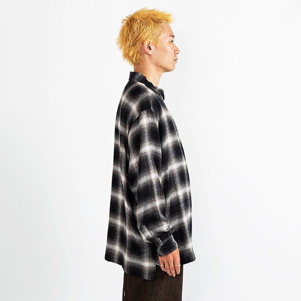 L/S Half Zip Nel Shirt