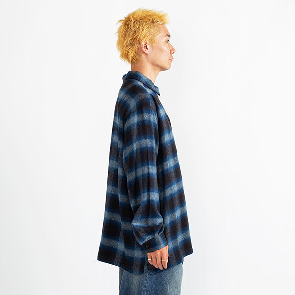 L/S Half Zip Nel Shirt