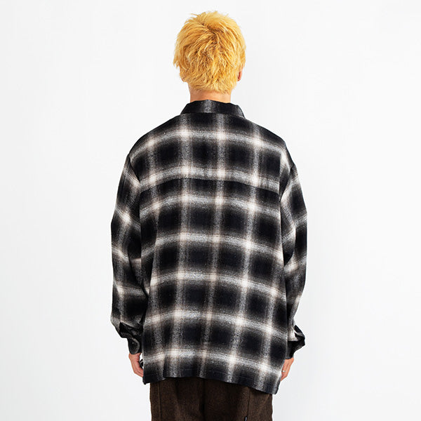 L/S Half Zip Nel Shirt