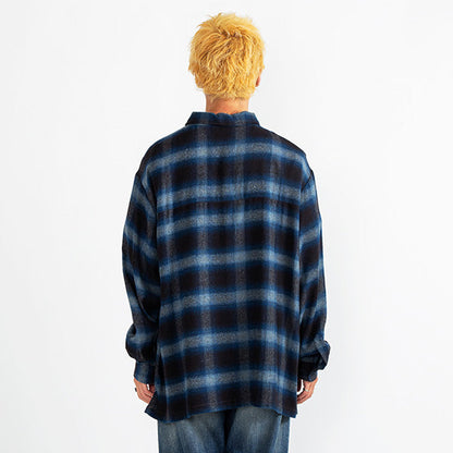 L/S Half Zip Nel Shirt