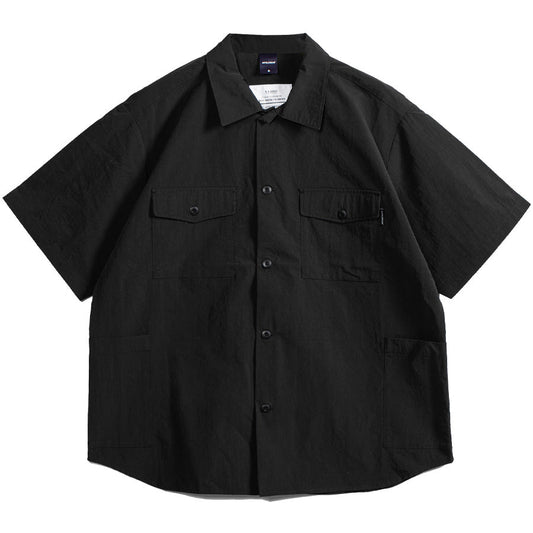 APPLEBUM ( アップルバム ) MILITARY S/S SHIRT JAKCET シャツジャケット 半袖