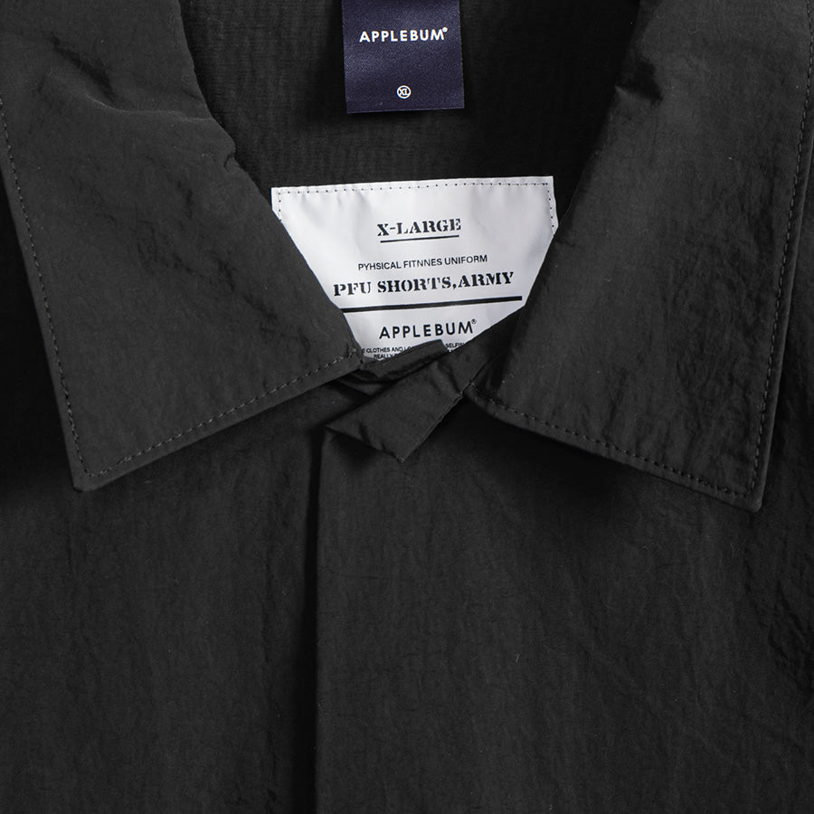 APPLEBUM ( アップルバム ) MILITARY S/S SHIRT JAKCET シャツジャケット 半袖