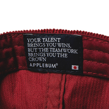 APPLEBUM ( アップルバム ) CORDUROY CAP コーデュロイキャップ