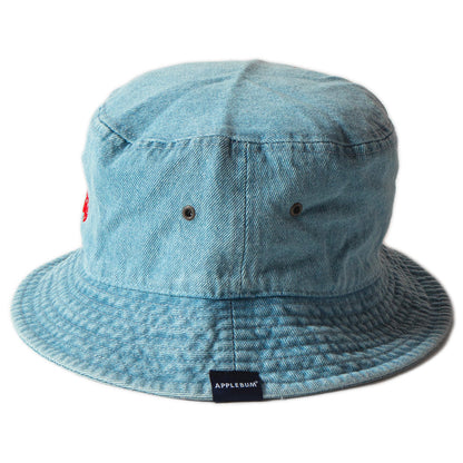 APPLEBUM ( アップルバム ) APPLE LOGO DENIM BUCKET HAT バケットハット