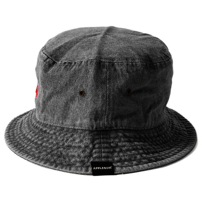 APPLEBUM ( アップルバム ) APPLE LOGO DENIM BUCKET HAT バケットハット