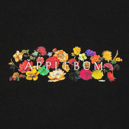 APPLEBUM ( アップルバム ) FLOWERS LOGO MOCKNECK L/S T-SHIRT 長袖 モック Tシャツ