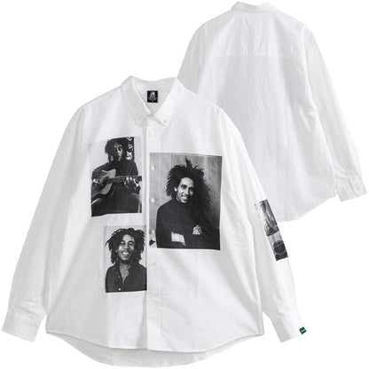 APPLEBUM | BOB MARLEY ( アップルバム | ボブ マーリー ) Photo L/S Shirt