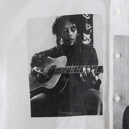 APPLEBUM | BOB MARLEY ( アップルバム | ボブ マーリー ) Photo L/S Shirt