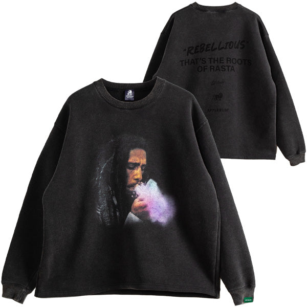 APPLEBUM | BOB MARLEY ( アップルバム | ボブ マーリー ) Vintage Crew Sweat