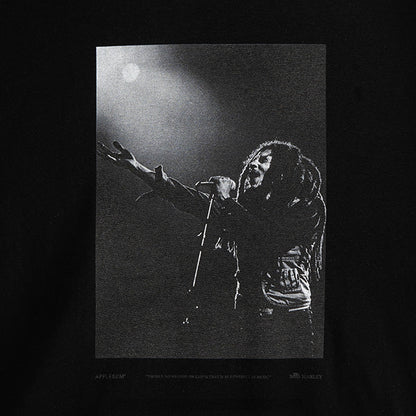 APPLEBUM | BOB MARLEY ( アップルバム | ボブ マーリー ) Monochrome T-Shirt (SPOT LIGHT)