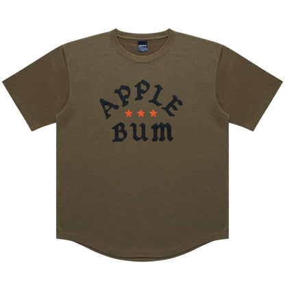 APPLEBUM ( アップルバム ) 3 STARS (COTTON LIKE) T-SHIRT ドライ Tシャツ