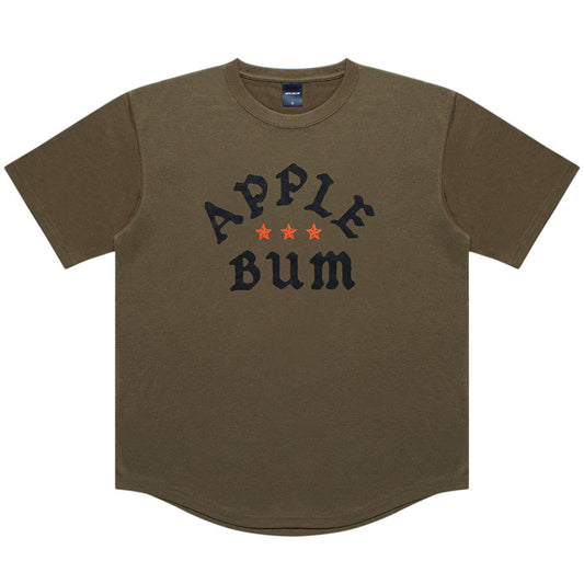 APPLEBUM ( アップルバム ) 3 STARS (COTTON LIKE) T-SHIRT ドライ Tシャツ