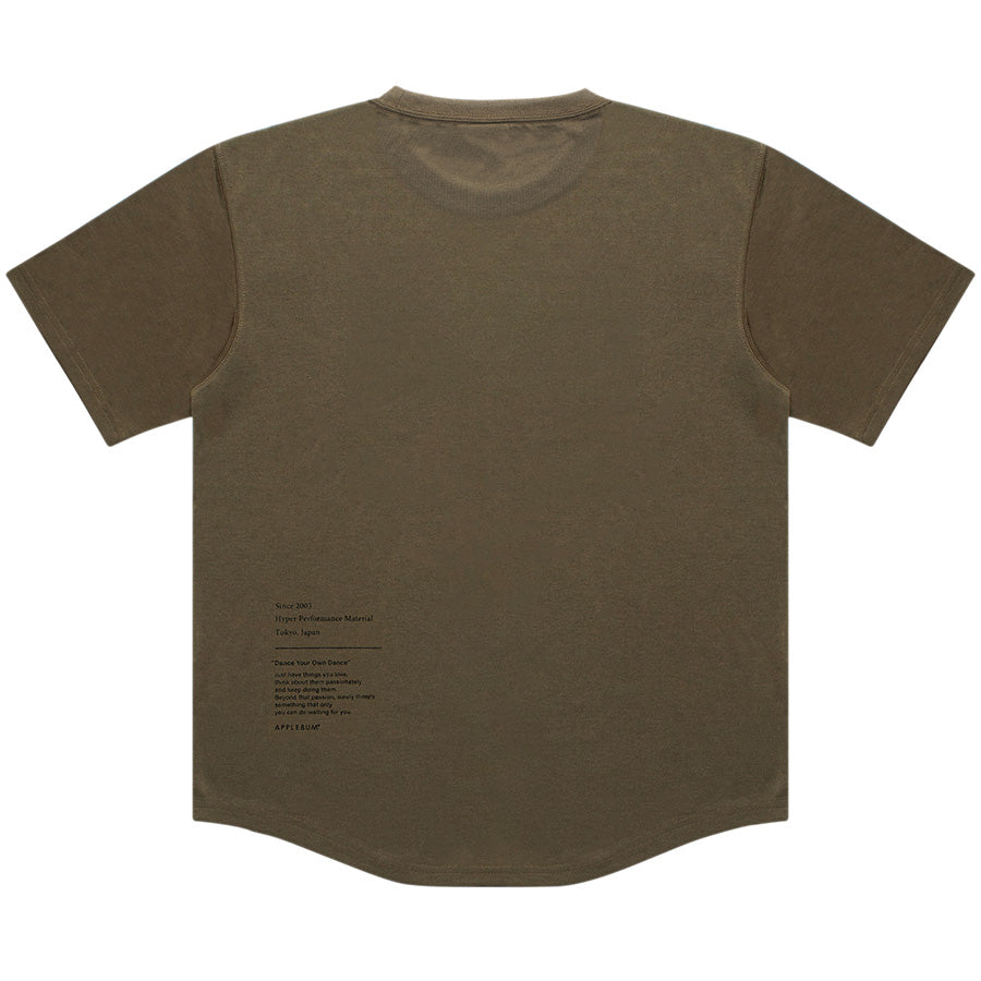 APPLEBUM ( アップルバム ) 3 STARS (COTTON LIKE) T-SHIRT ドライ Tシャツ