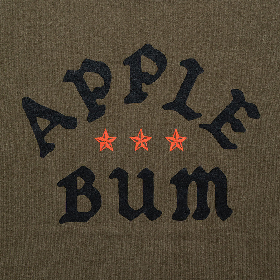 APPLEBUM ( アップルバム ) 3 STARS (COTTON LIKE) T-SHIRT ドライ Tシャツ