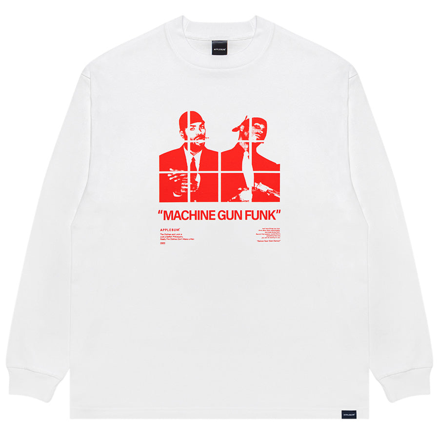 APPLEBUM ( アップルバム ) MACHINE GUN FUNK L/S T-SHIRT 長袖 Tシャツ ロンT