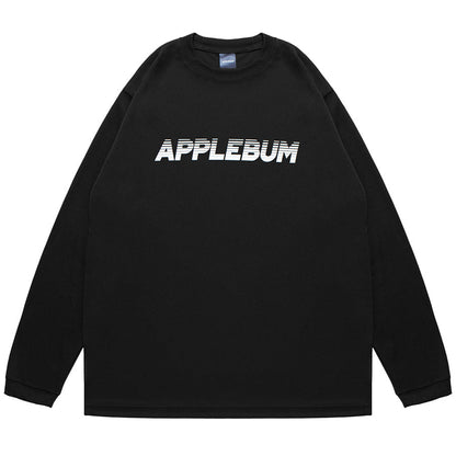 APPLEBUM ( アップルバム ) SPORTS LOGO ELITE PERFORMANCE DRY L/S T-SHIRT ドライ 長袖 Tシャツ