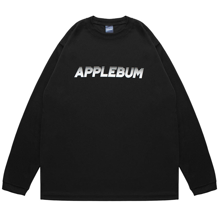 APPLEBUM ( アップルバム ) SPORTS LOGO ELITE PERFORMANCE DRY L/S T-SHIRT ドライ 長袖 Tシャツ