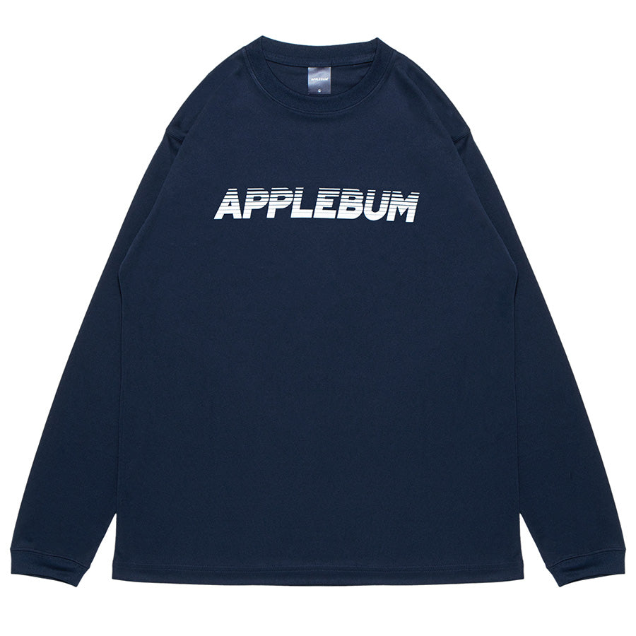 APPLEBUM ( アップルバム ) SPORTS LOGO ELITE PERFORMANCE DRY L/S T-SHIRT ドライ 長袖 Tシャツ