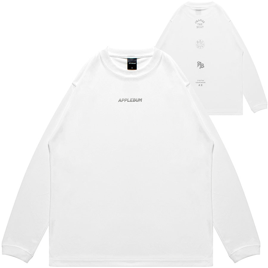 APPLEBUM ( アップルバム ) ELITE PERFORMANCE (LOGO) L/S T-SHIRT ドライ 長袖 Tシャツ