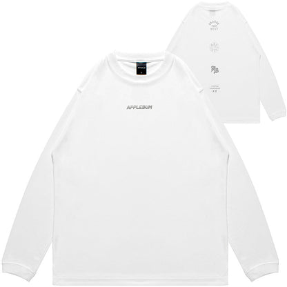 APPLEBUM ( アップルバム ) ELITE PERFORMANCE (LOGO) L/S T-SHIRT ドライ 長袖 Tシャツ