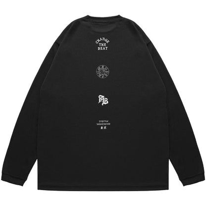 APPLEBUM ( アップルバム ) ELITE PERFORMANCE (LOGO) L/S T-SHIRT ドライ 長袖 Tシャツ