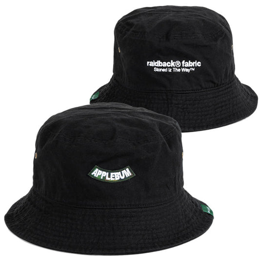 APPLEBUM × CRSB/RAIDBACK Arch Logo Bucket Hat