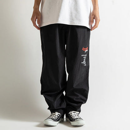 APPLEBUM × CRSB/raidback fabric Nylon Pants